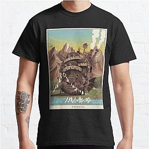 Howl's Moving Castle T-Shirts - howl's moving castle poster Classic T-Shirt RB2507 [ID931]