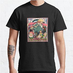 Howl's Moving Castle T-Shirts - Howl's Moving Castle Classic T-Shirt RB2507 [ID910]