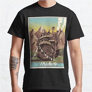 Howl's Moving Castle T-Shirts - vintage howl's moving castle Classic T-Shirt RB2507 [ID919]