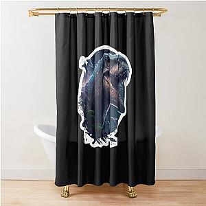How Ridiculous Rexy Tyrannosaurus Dinosaur Shower Curtain