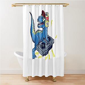 How Ridiculous Rexy Basketball Shower Curtain