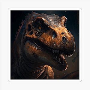 How Ridiculous Rex tyrannosaurus Rex Merch prehistoric dinosaur Sticker