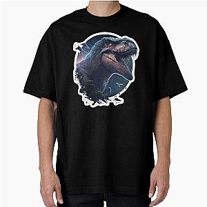 How Ridiculous Rexy Tyrannosaurus Merch Prehistoric Dinosaur Oversized T-Shirt