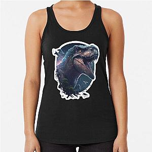 How Ridiculous Rexy Tyrannosaurus Dinosaur Racerback Tank