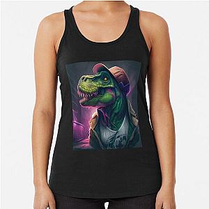 How Ridiculous Tyrannosaurus Rex Merch Prehistoric Dinosaur Racerback Tank Top