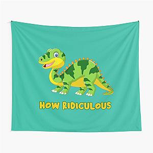 How Ridiculous Rexy Yellow Gift Tapestry