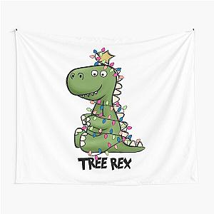 Of How Ridiculous Rexy Cute Christmas Gift Tapestry