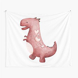 How Ridiculous Rexy Pinky Cute Gift Tapestry