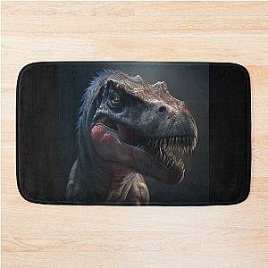 How Ridiculous Rexy Tyrannosaurus Merch Prehistoric Dinosaur Bath Mat