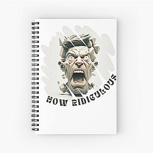 Statue Spiral Notebook