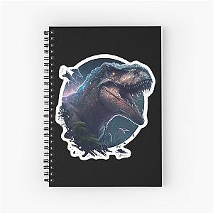How Ridiculous Rexy T-Rex Merch prehistoric dinosaur Spiral Notebook