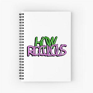 How Ridiculous Design Spiral Notebook