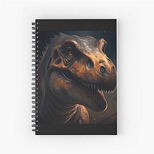 How Ridiculous Rexy Tyrannosaurus prehistoric Dinosaur Merch Spiral Notebook