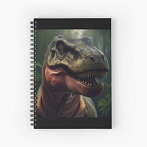 How Ridiculous Rexy Tyrannosaurus Merch Spiral Notebook