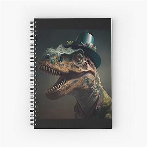 How Ridiculous Rexy Tyrannosaurus Merch Spiral Notebook