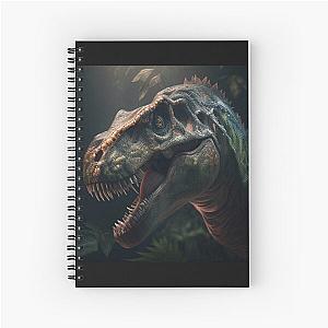 How Ridiculous Rexy T-Rex San Marino Merch prehistoric dinosaur Spiral notebook