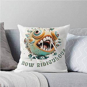 Fish Ridiculous Throw Pillow