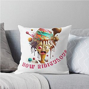 Sweet Ridiculous Artwork Throw Pillow