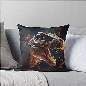 How Ridiculous Rexy T-Rex Merchandise Prehistoric Dinosaur Throw Pillow