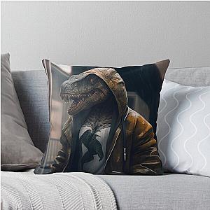 How Ridiculous Rex Tyrannosaurus Merch Prehistoric Dinosaur Throw Pillow