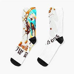 Ice Cream Artwork Socks