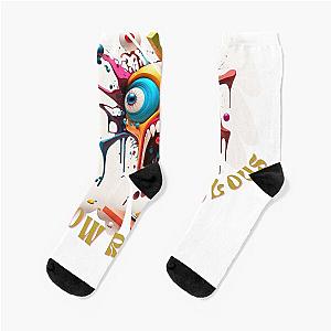 Mask Ridiculous Artwork Socks