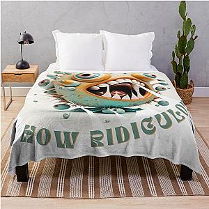 Fish Artwork Throw Blanket