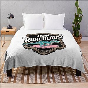 How Ridiculous Artwork Throw Blanket