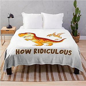 How Ridiculous Rexy With Friend Gift Throw Blanket