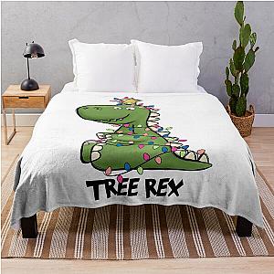 How Ridiculous Rexy Christmas Gift Throw Blanket