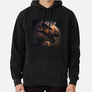 How Ridiculous Prehistoric T-Rex Dinosaur Pullover Hoodie