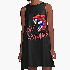 How Ridiculous Rexy Merch A-Line Dinosaur Dress