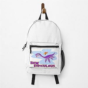 Rexy Funny Fish Purple Gift Backpack