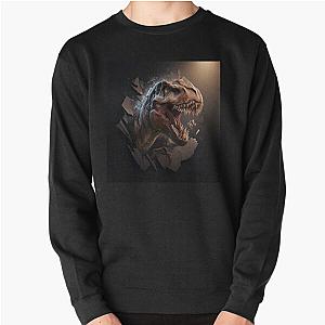How Ridiculous Rexy T-Rex Merch Prehistoric Dinosaur Pullover Sweatshirt