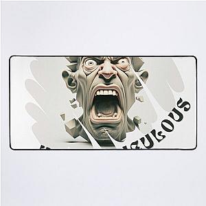Statue Ridiculous Artwork Desk Mat