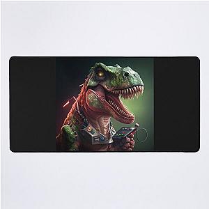 How Ridiculous Rexy tyrannosaurus Prehistoric Dinosaur Desk Mat
