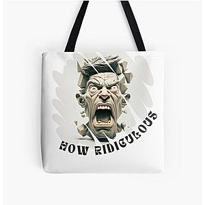 Statue Ridiculous Artwork Tote Bag