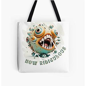 Fish Ridiculous Artwork Tote Bag All Over Print