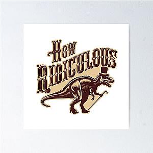 Ridiculous Artwork Sticker Poster