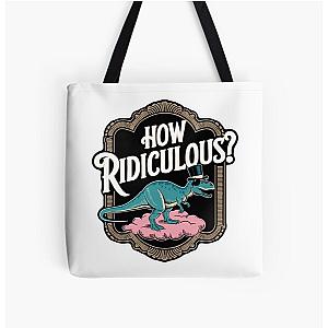 How Ridiculous Artwork Sticker Print Tote Bag