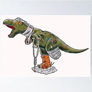How Ridiculous Rexy Navy Poster