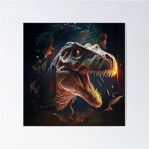 How Ridiculous Rexy Tyrannosaurus Merch Poster