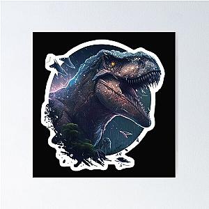 How Ridiculous Rexy T-Rex Merch Prehistoric Dinosaur Poster