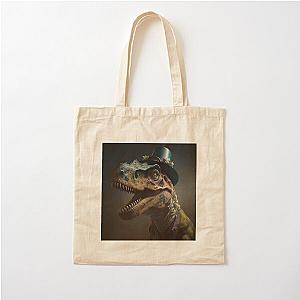 How Ridiculous Rexy Tyrannosaurus Merch prehistoric Cotton Tote Bag