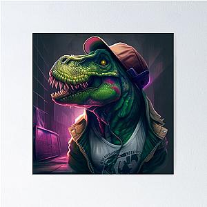 How Ridiculous Rexy Tyrannosaurus Dinosaur Poster
