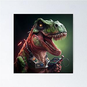 How Ridiculous Tyrannosaurus Rex Prehistoric Dinosaur Poster