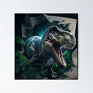 How Ridiculous Rexy tyrannosaurus dinosaur Poster