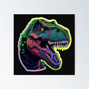 How Ridiculous Rexy T-Rex Merch Dinosaur Poster