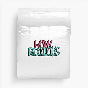 How Ridiculous Design Duvet Cover