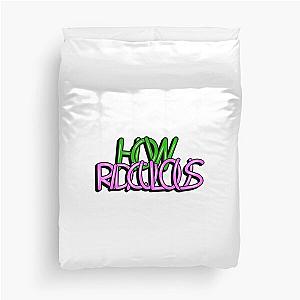 How Ridiculous Design Duvet Cover